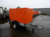 Aanhanger met huif | Enkelas huif 2,8 meter