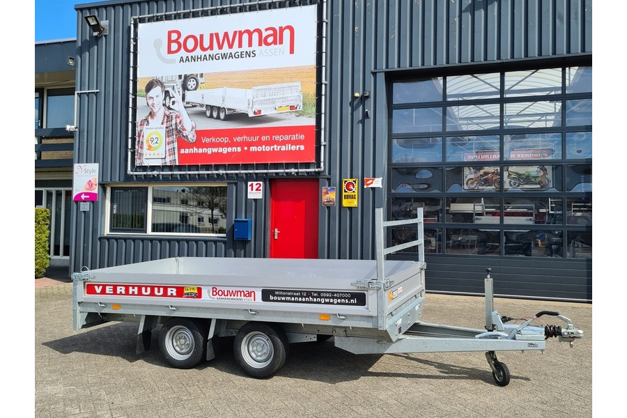 Tandem open aanhanger | 330x180 - Bouwman Aanhangwagens Assen - 1