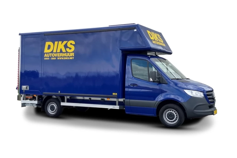 Bakwagen met laadklep 22m3 - Diks Autoverhuur - 1