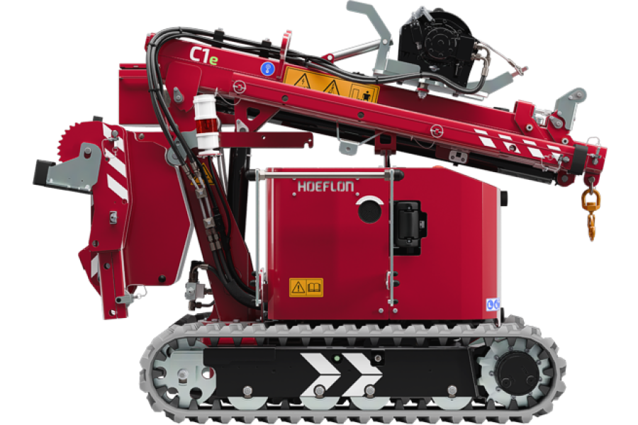 Mini hijskraan | C1e Pick&Carry - Vugts Verhuur - 1