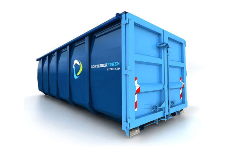 40m³ Houtafvalcontainer - Container Huren Nederland - 1