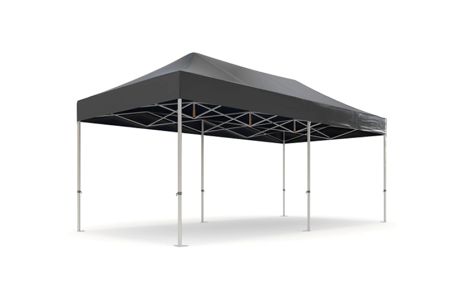 Easy up Partytent 6x3 zwart - Jansen Verhuur - 3