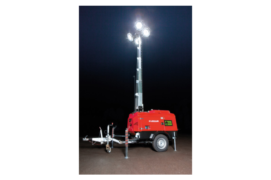 Mobiele lichtmast aggregaat - Hybride - LOXAM - 1