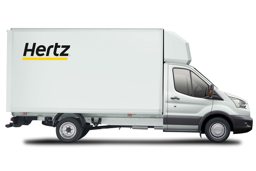 Bakwagen met laadklep | 18m3 - Hertz Bedrijfswagens - 1