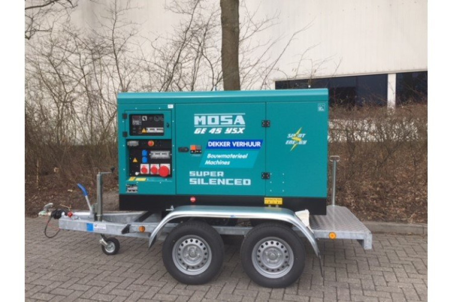 Mobiele aggregaat - 44 kVa - Dekker Verhuur - 1