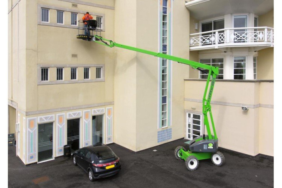 Knikarmtelescoophoogwerker zelfrijdend | 15 meter (accu) - A1 Verhuur B.V. - 1