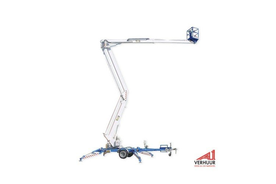 Knikarmtelescoophoogwerker | 12 meter (230V) - A1 Verhuur B.V. - 1
