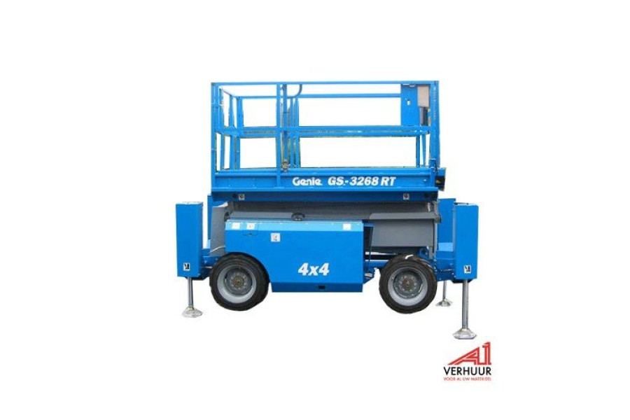 Schaarhoogwerker diesel | 12 meter (4x4) - A1 Verhuur B.V. - 1