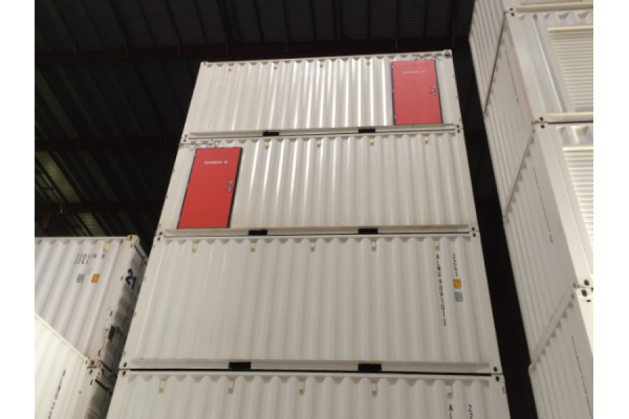 Safebox opslagcontainer 20ft | 33,2m3 - Container Hotel - 1