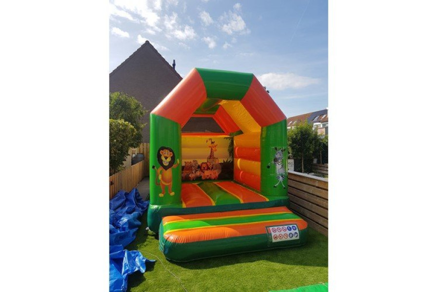 Springkussen overdekt | Jungle - Yvons springkussenverhuur - 1