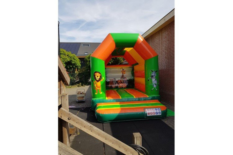 Springkussen overdekt | Jungle - Yvons springkussenverhuur - 1