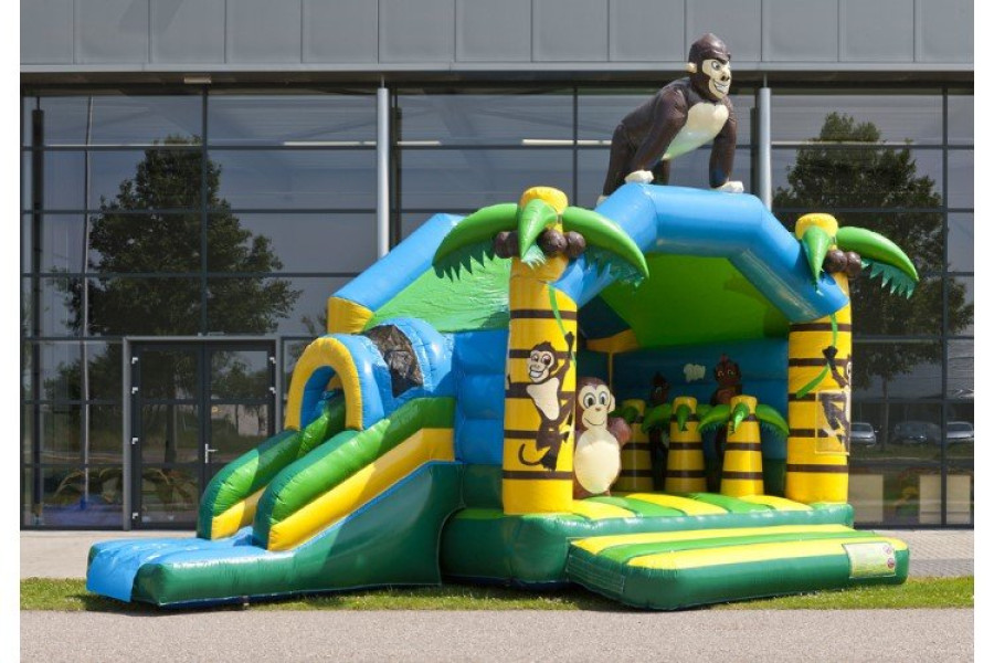 Springkussen overdekt | Gorilla - Yvons springkussenverhuur - 1