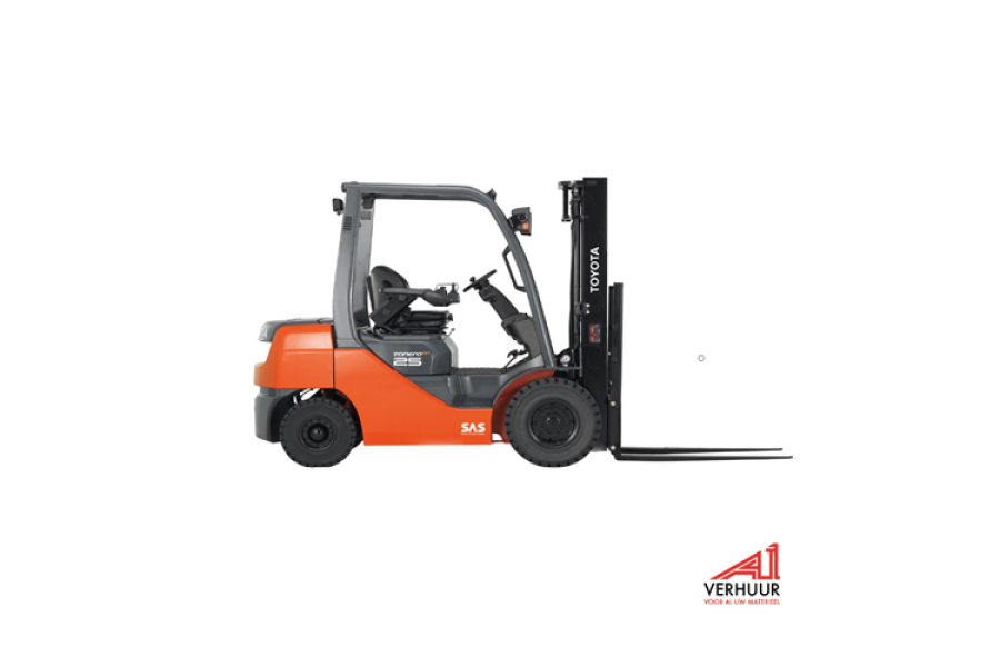 Toyota Tonero heftruck diesel 2,5 ton - A1 Verhuur B.V. - 1
