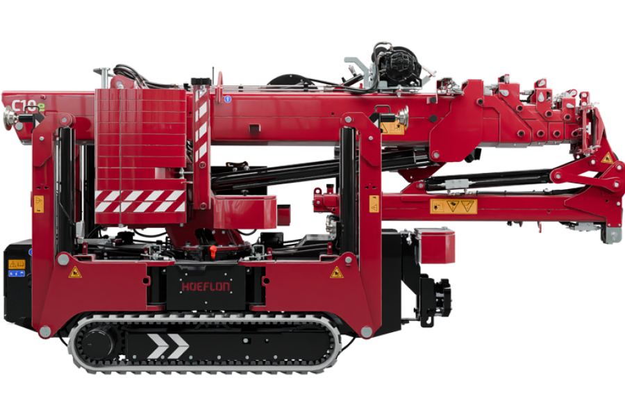 Mini hijskraan | C10e bemand - Vugts Verhuur - 2