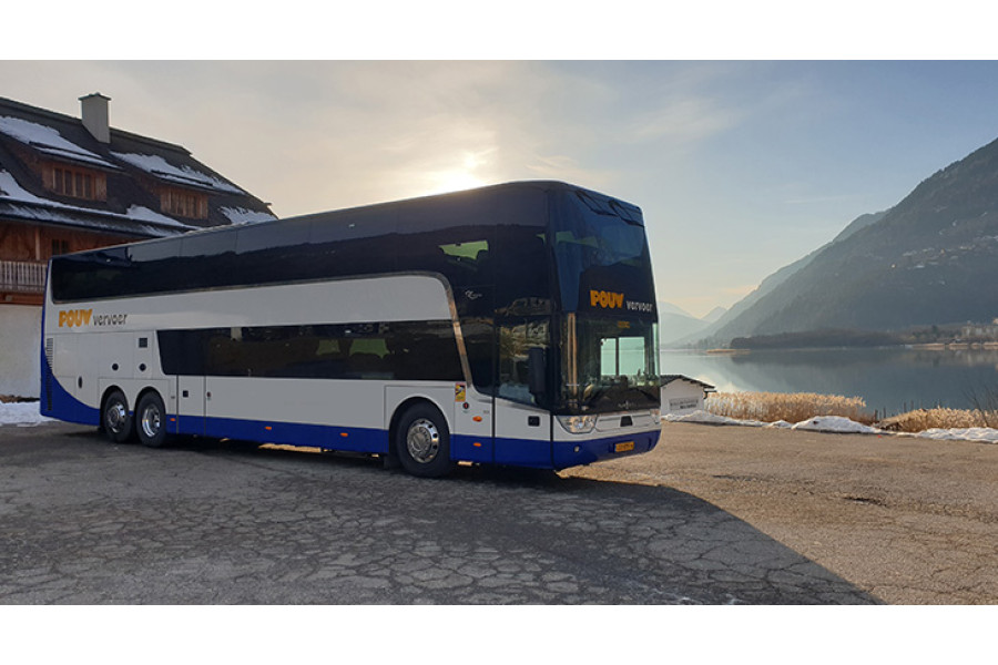 Tot 90 personen Dubbeldekker Touringcar - Pouw Vervoer - 1