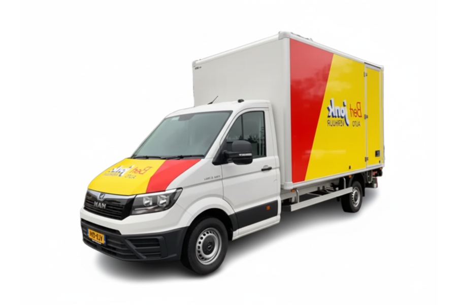 Bakwagen met laadklep | 20m³ - Bert Jonk Autoverhuur - 1