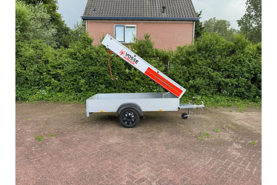 Bagagewagen 2,51x1,26x0,48 meter (750KG) - Vosse verhuur - 2