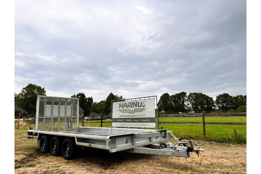 Machine transporter 3500KG - Marinus Aanhangwagens Gilze - 3