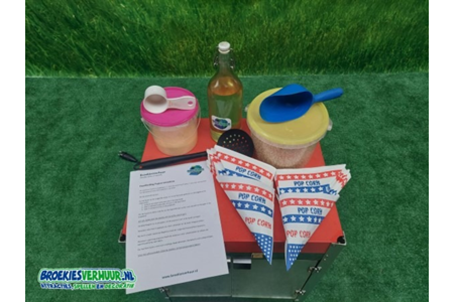 Popcorn machine - Broekies Verhuur - 3