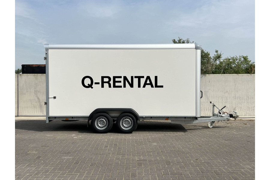 Gesloten aanhanger | 19m3 - Q-Rental - 1