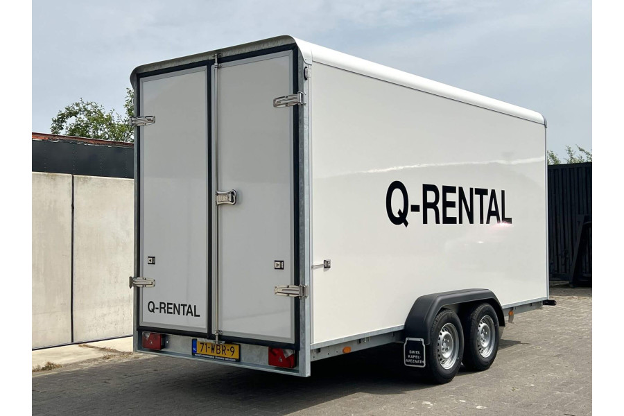 Gesloten aanhanger | 19m3 - Q-Rental - 2