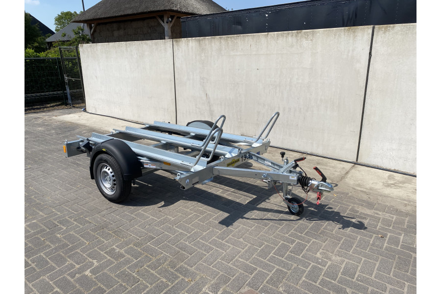 Motortrailer geremd tot 750KG - Q-Rental - 1