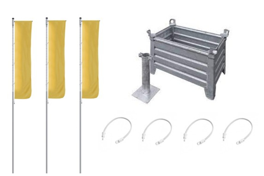 6m Vlaggenmast - VDP Rentals - 1