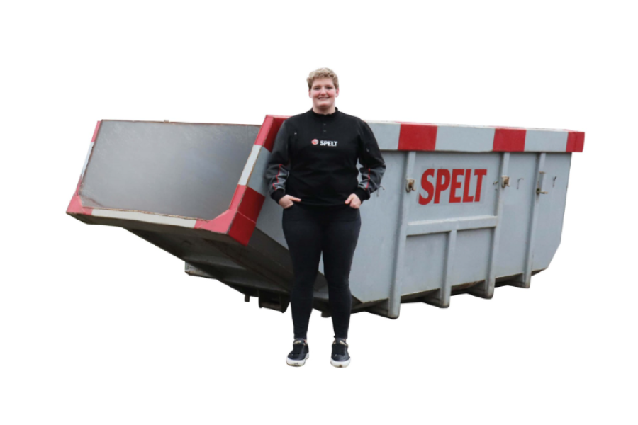 12m³ Tuin- en groenafvalcontainer - Spelt Afvalinzameling - 2