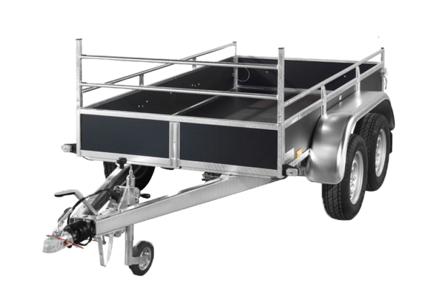 Open aanhanger 2,6 x 1,5m - Aanhanger 4 u - 1