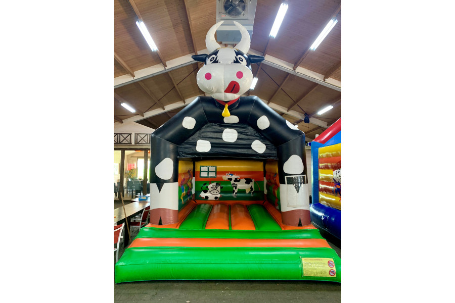 Springkussen Koetje - Unieke Uitjes.nl - 1