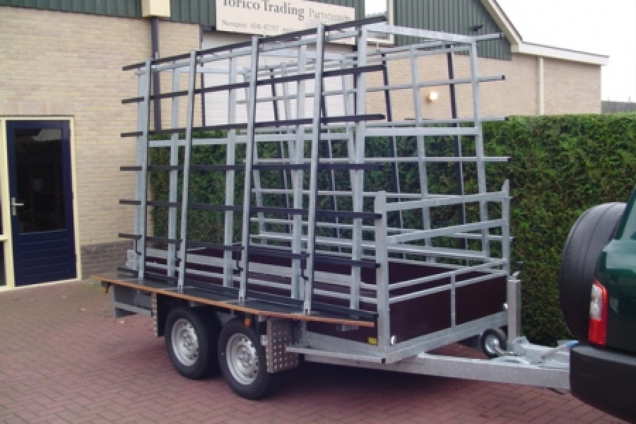 Aanhanger met glasblok - Jansen Materialen BV - 1