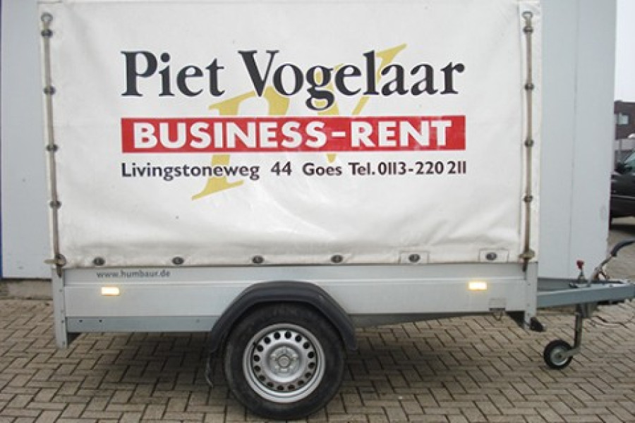 Aanhanger met huif - Piet Vogelaar Business-Rent - 1