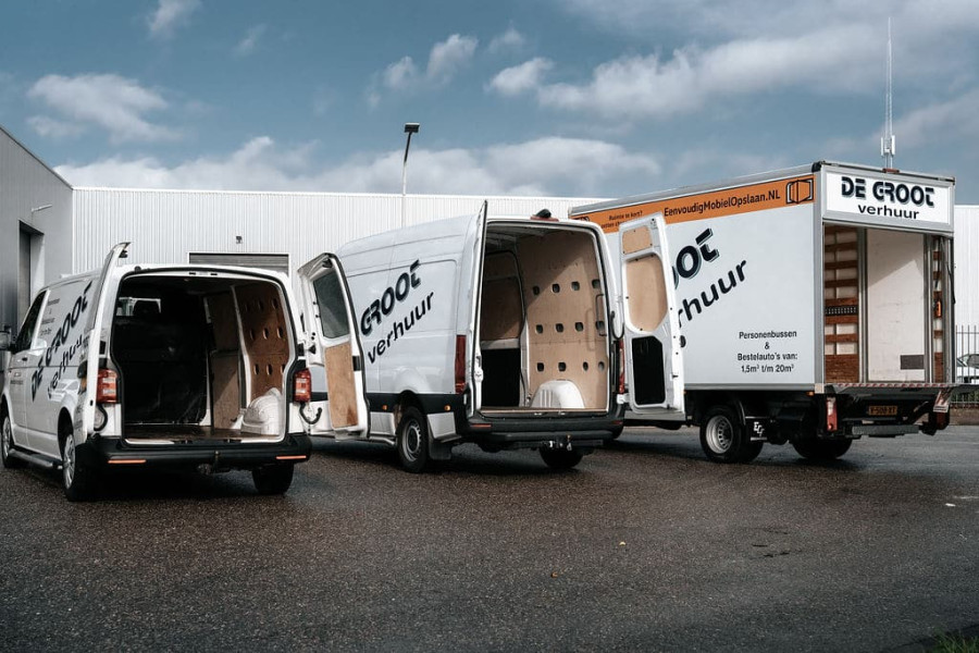 Bestelbus Groot - De Groot Verhuur - 10