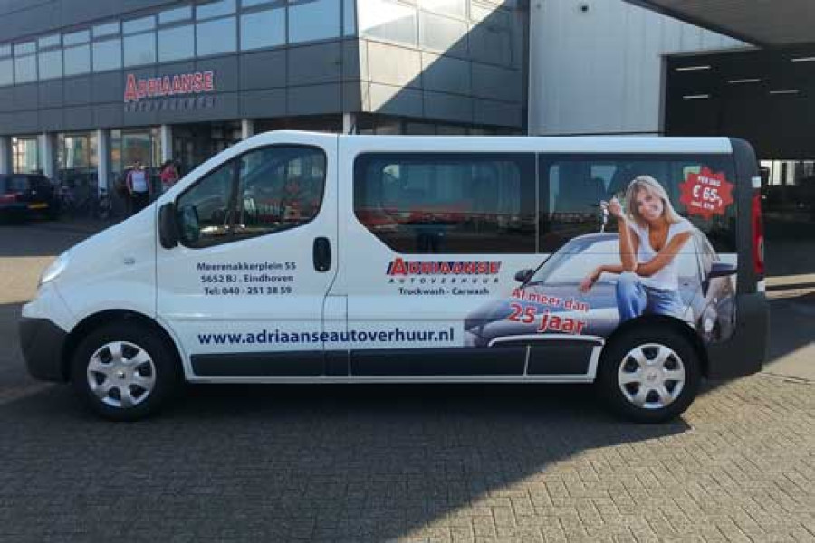 Renault Trafic 9-persoons - Adriaanse Autoverhuur - 1