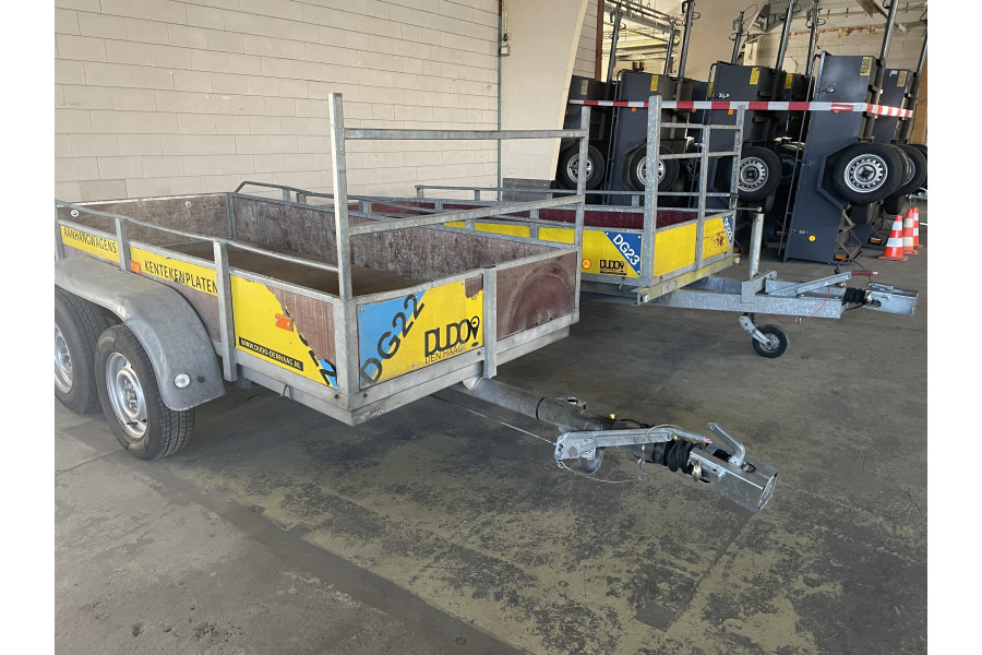 DU-DO Aanhangwagens | Open aanhanger van 9,4m3
