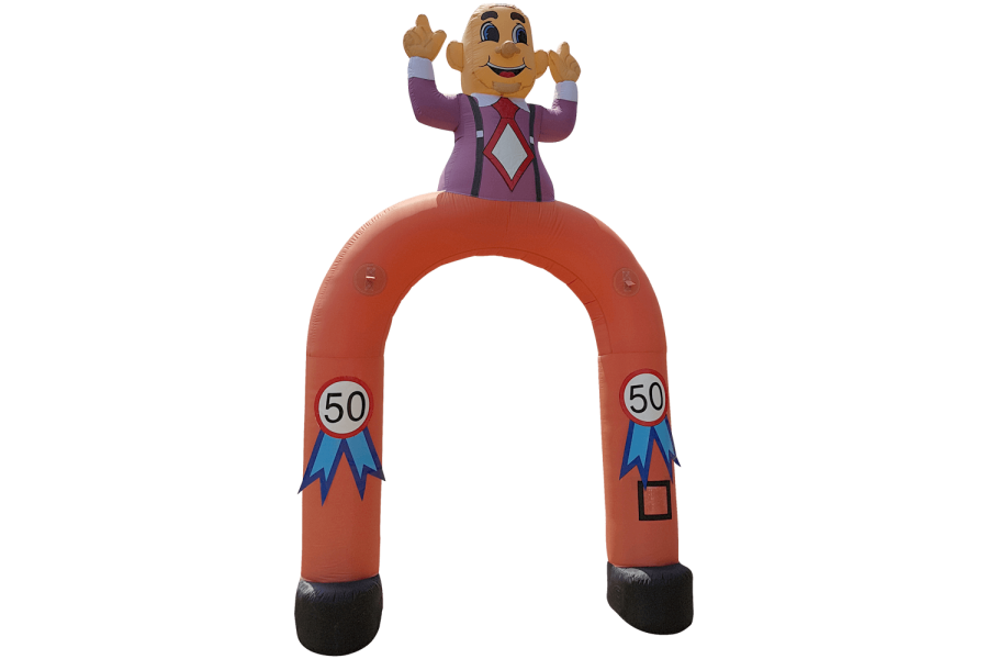 Abraham opblaasboog - Konings Kidsparty - 2