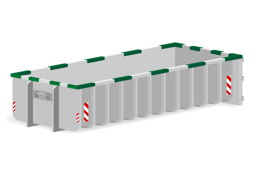 20m³ Houtafvalcontainer - Goedkopecontainer.nl - 2