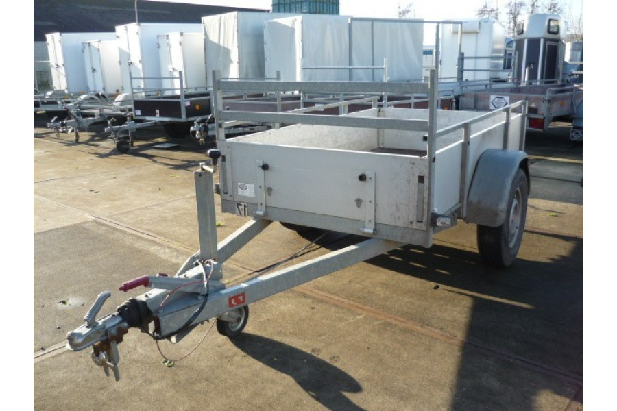 Open aanhanger | Enkelas geremd 2 meter - Aanhangwagenbedrijf van de Burgwal B.V. - 1