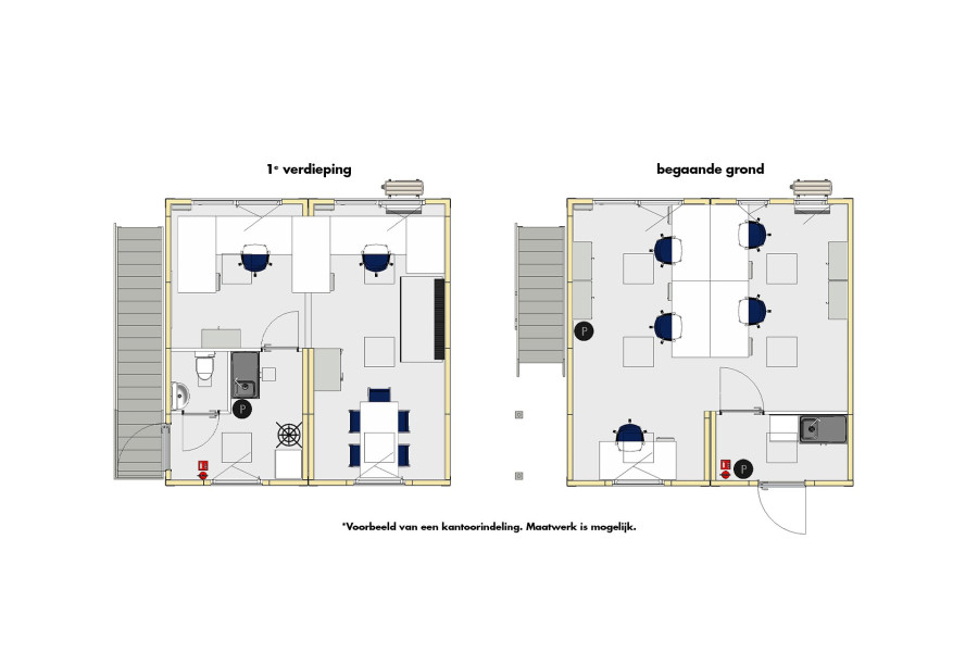 Kantoorunit set 1 huren - RECO - 2