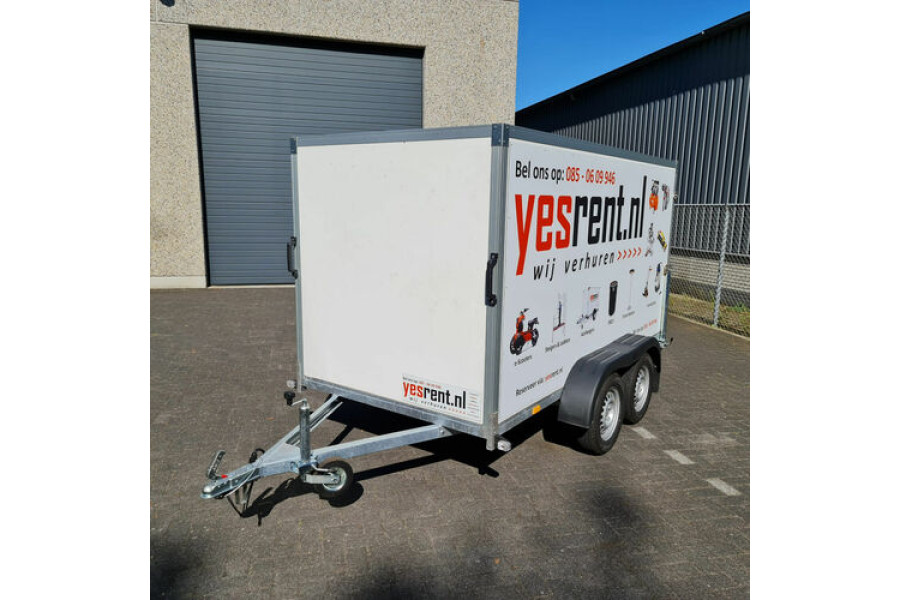 Aanhanger met huif 205x120x150 cm - Masta Aanhangwagens - 1