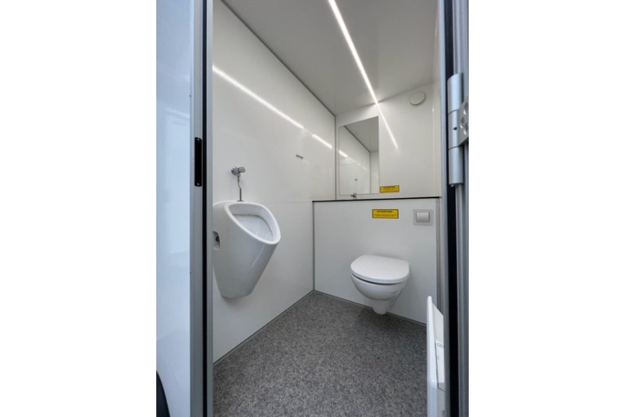 2-deurs mobiele toiletwagen - Kisteman-events - 3