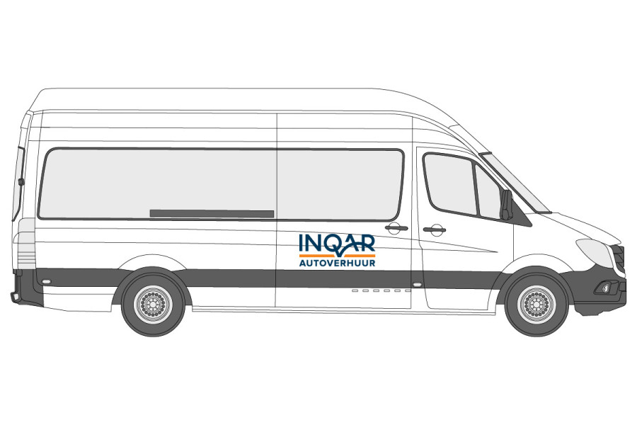 Bedrijfswagen extra lang en hoog - 123 Machineverhuur - 1