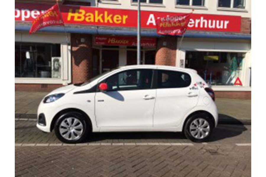 Peugeot 108 | 5 DRS | airco - Kapper Bakker Autoverhuur - 1
