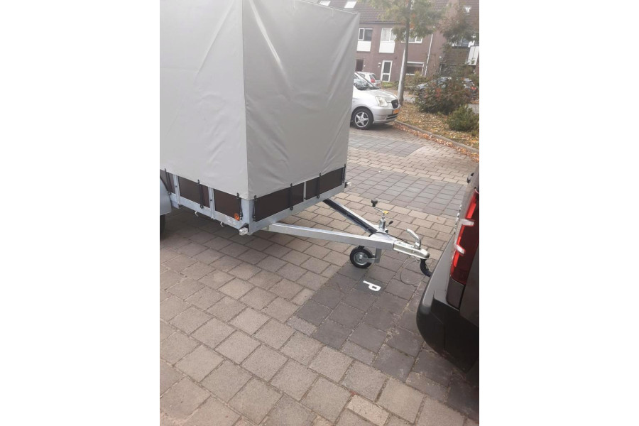 Aanhanger met huif - MJ Aanhangers - 3