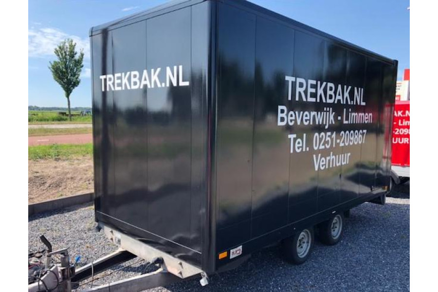 COPY - 3500 kg gesloten aanhanger - Trekbak - 1