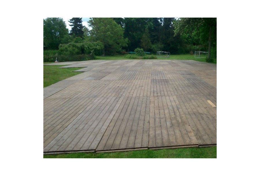 Houten vlondervloer per m2 - Partyverhuur Dodewaard - 1