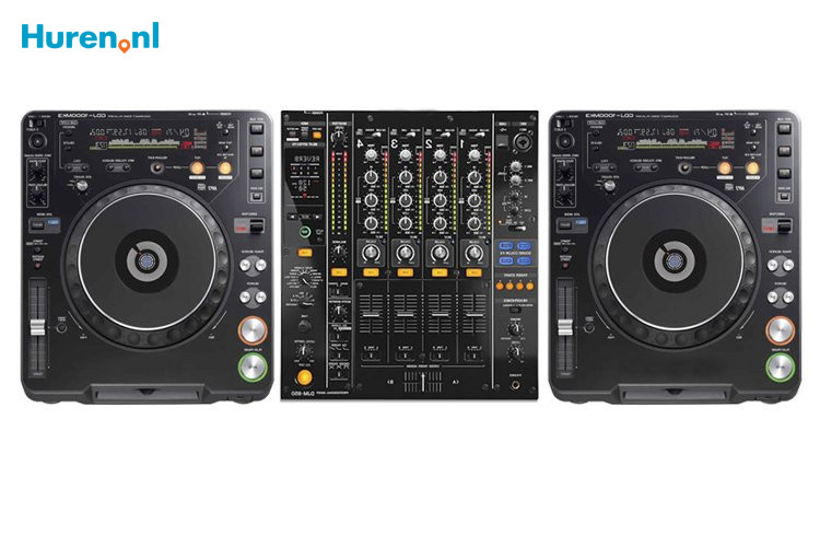DJ set huren Huur nu makkelijk vanaf € 33, per dag